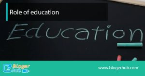 Role of education