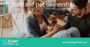 benefits of pet ownership image