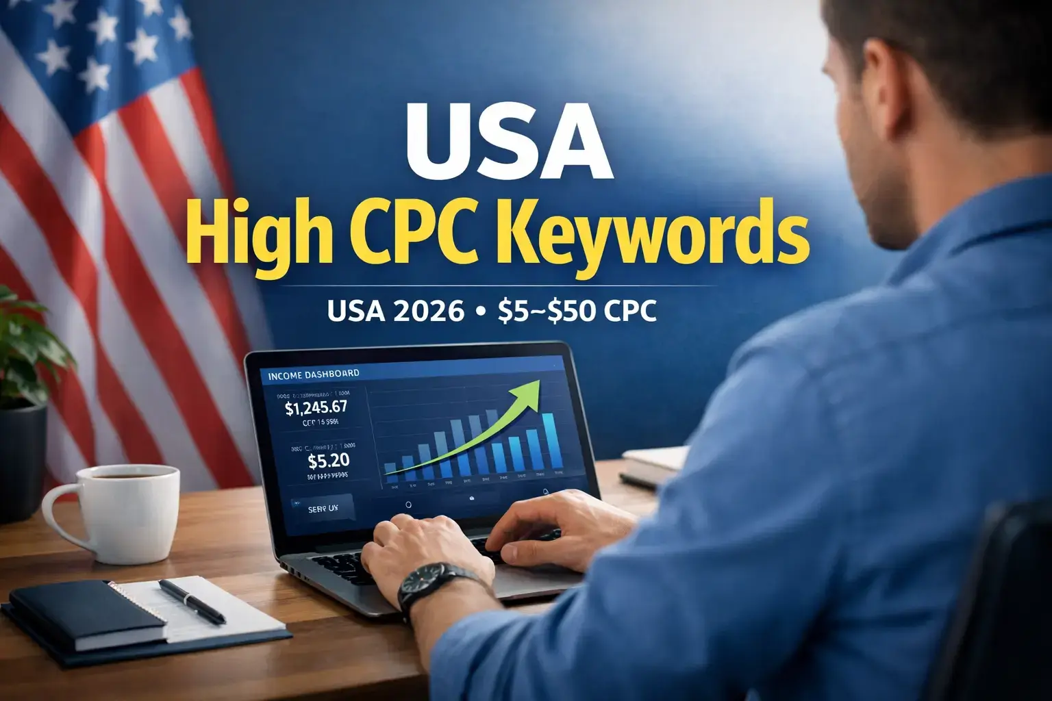 AdSense high CPC keywords USA 2026 list for finance insurance legal and SaaS niches