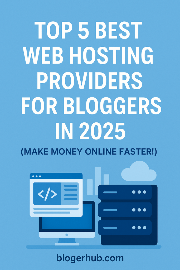 Best Web Hosting for Bloggers 2025