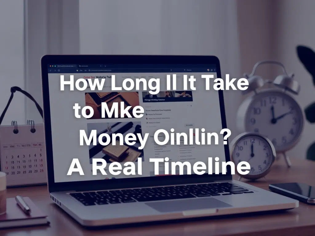 how long does it take to make money online realistic timeline for beginners