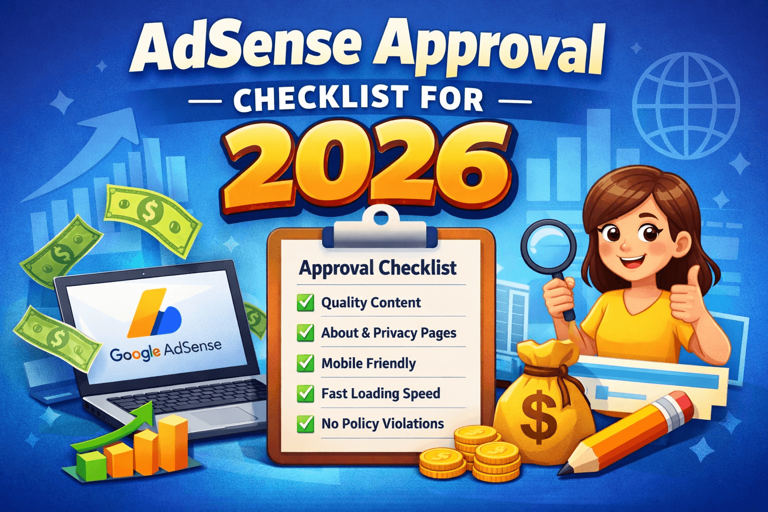 adsense approval checklist for 2026