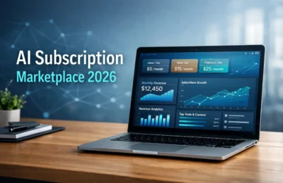 ChatGPT subscription marketplace 2026 dashboard showing membership tiers and revenue analytics