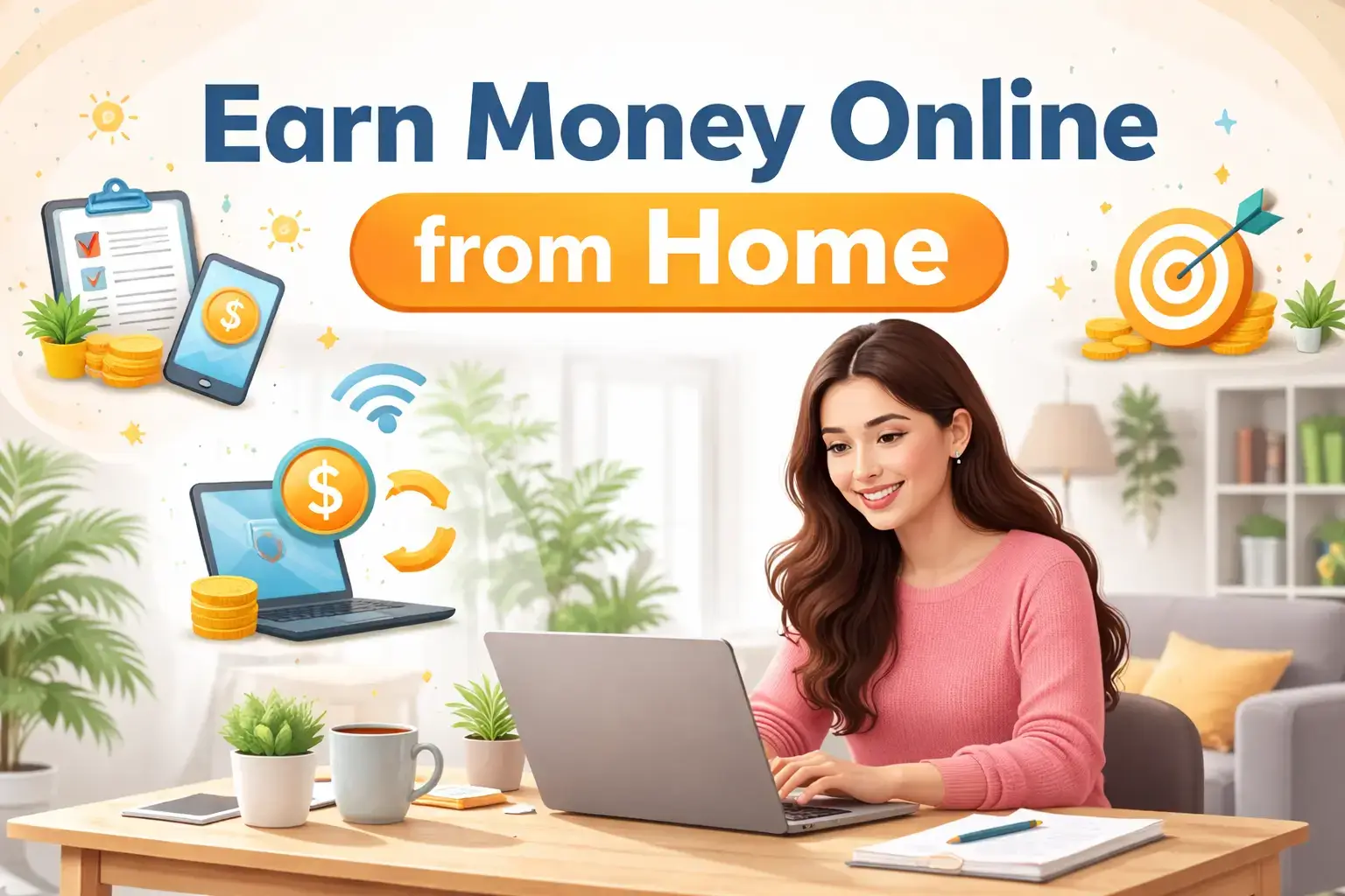 earn money online from home