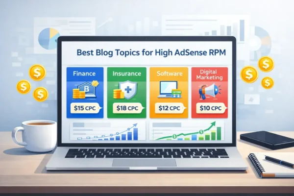 best blog topics high adsense rpm niche ideas