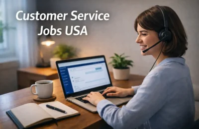 customer service remote jobs USA home workspace