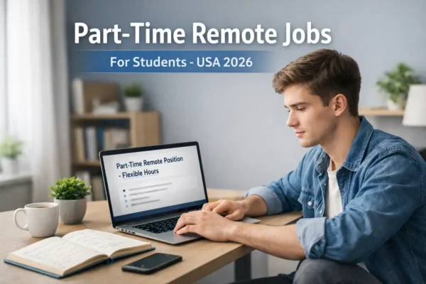 part-time remote jobs for students USA working from home in 2026