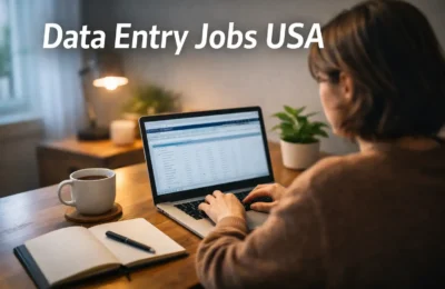 remote data entry jobs USA home workspace