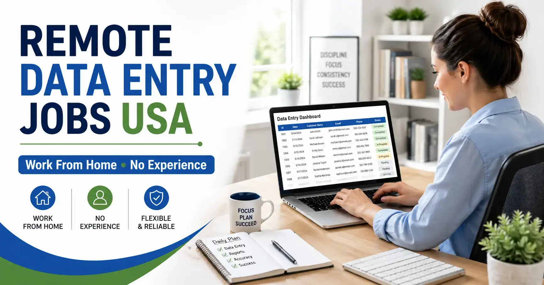 remote data entry jobs USA