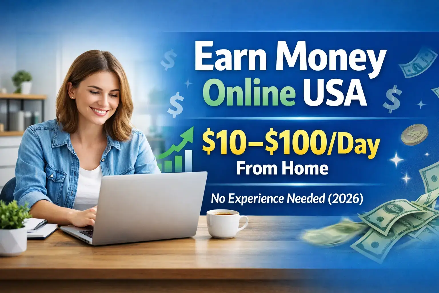 Earn money online USA from home with no experience
