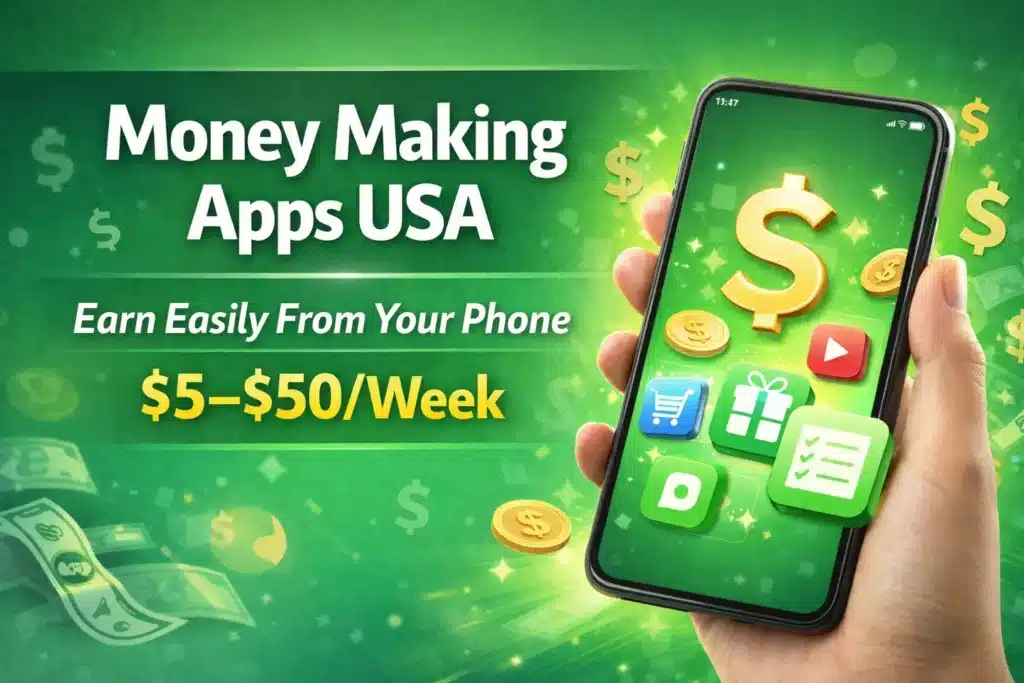 money making apps USA earn money online easily