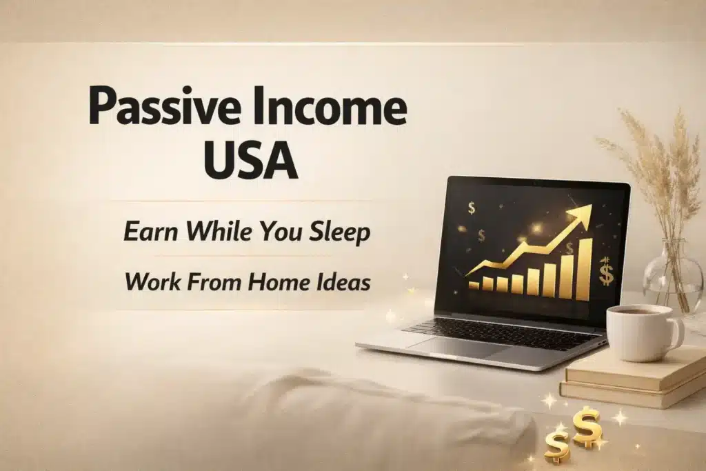 passive income online USA work from home ideas