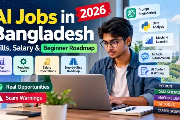 AI jobs in Bangladesh skills and beginner career roadmap
