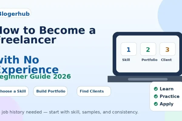 How to become a freelancer with no experience beginner guide 2026