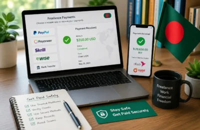freelance payment methods Bangladesh