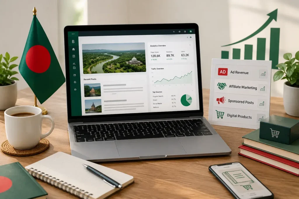 how to start blogging in Bangladesh