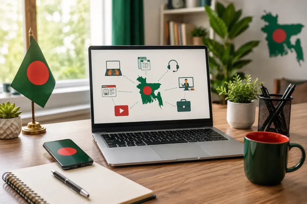 online income payment methods in Bangladesh