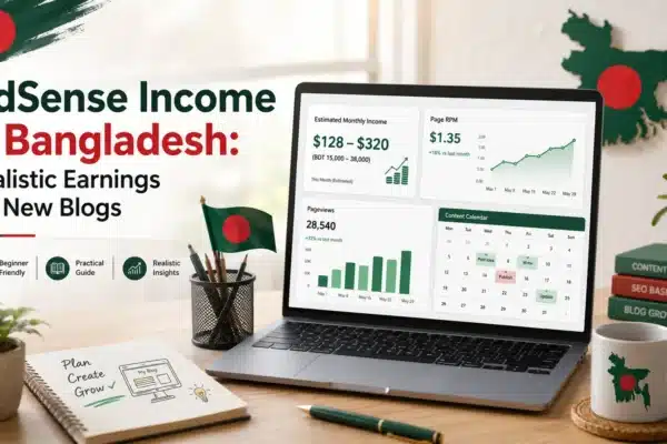 AdSense Income in Bangladesh: Realistic Earnings for New Blogs