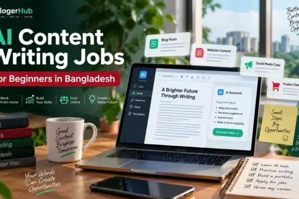 AI Content Writing Jobs for Beginners in Bangladesh