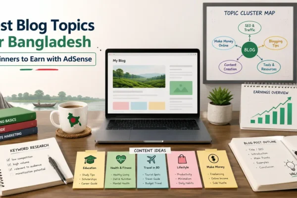 AdSense friendly blog topics for Bangladesh beginners