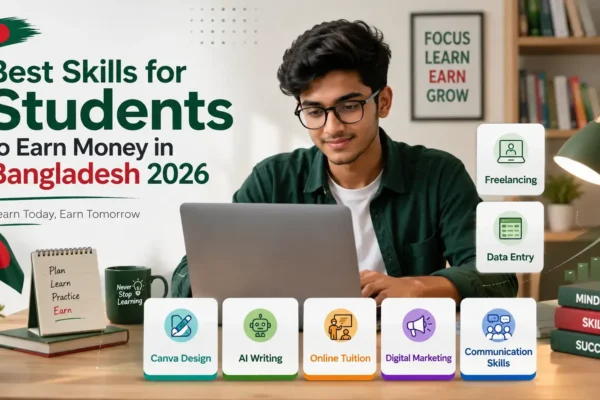 Best Skills for Students to Earn Money in Bangladesh 2026