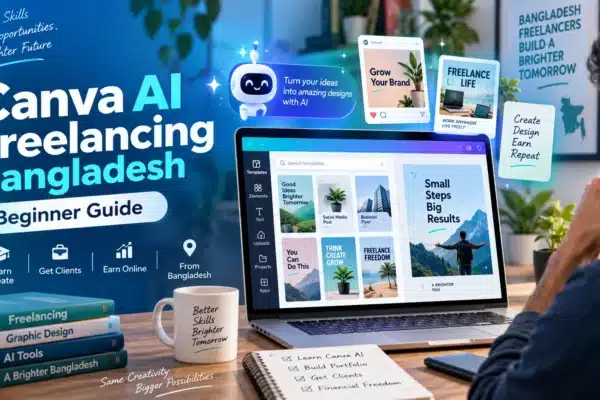 Canva AI Freelancing Bangladesh: Beginner Services to Sell