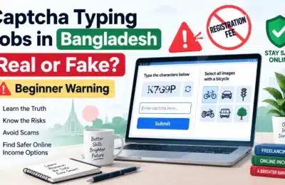 Captcha typing jobs in Bangladesh real or fake with scam warning for beginners