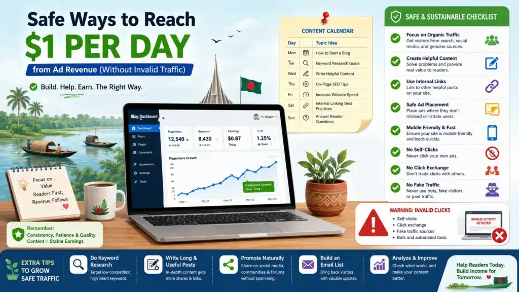safe AdSense visitors needed without invalid traffic