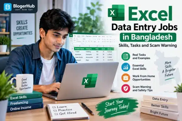 Excel Data Entry Jobs in Bangladesh: Skills, Tasks and Scam Warning