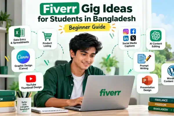 12 Fiverr Gig Ideas for Students in Bangladesh: Beginner Guide