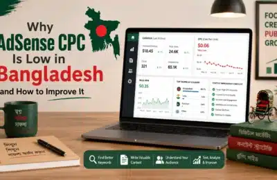 why AdSense CPC is low in Bangladesh and how to improve it