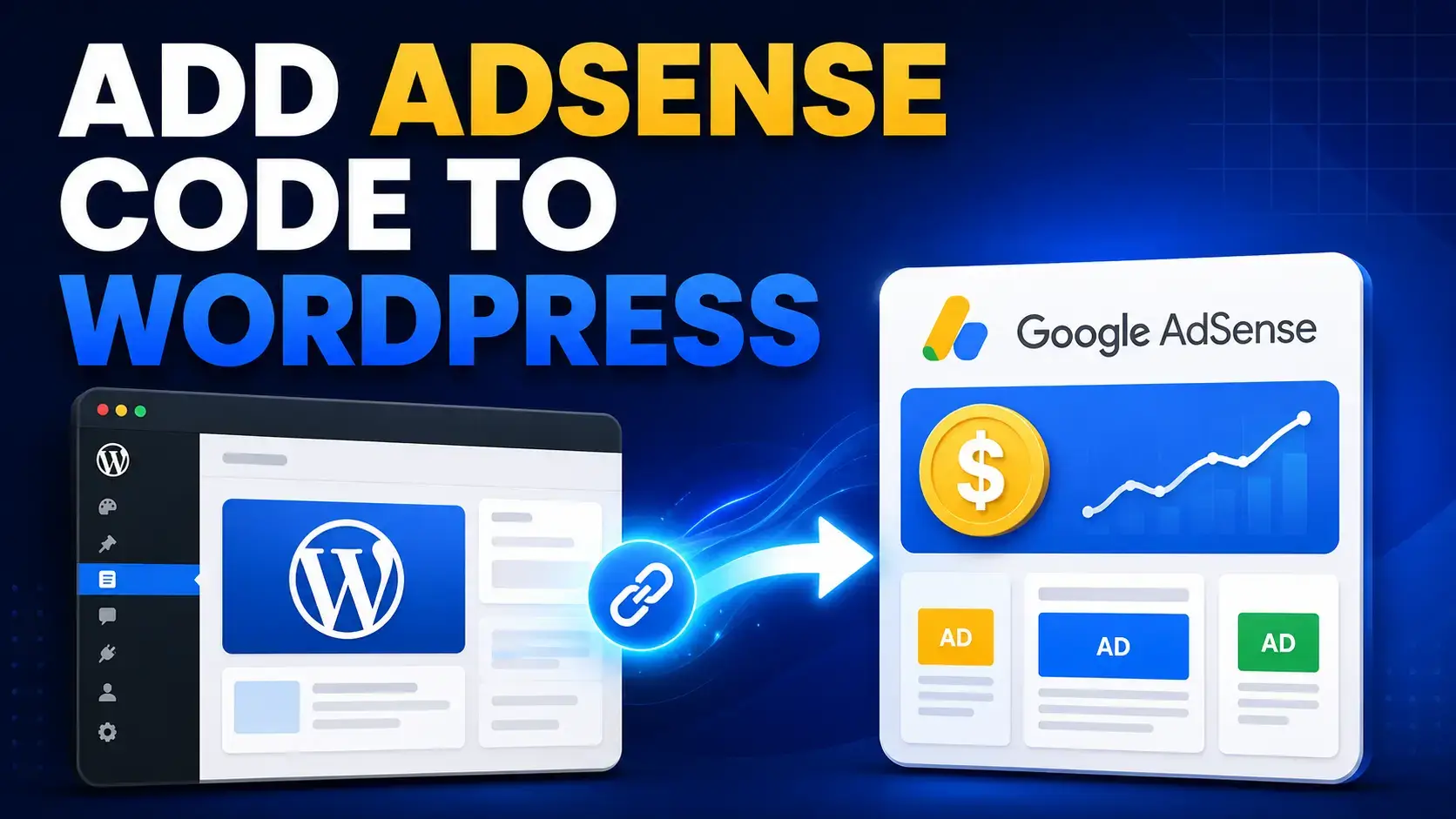 How to add Google AdSense code to WordPress