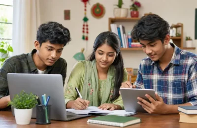 HSC students exploring safe online job opportunities in Bangladesh