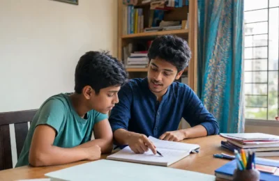 University student preparing a tutor profile for tuition jobs in Dhaka