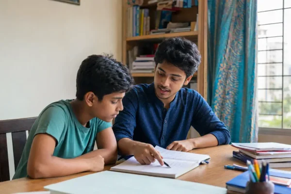 University student preparing a tutor profile for tuition jobs in Dhaka