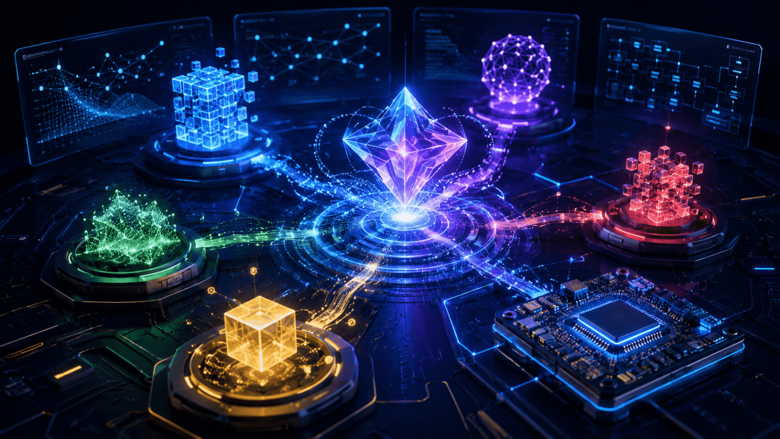 Google Gemini AI agents collaborating on mathematics and engineering problems