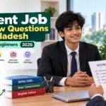 Bangladeshi student preparing for common job interview questions and beginner answers